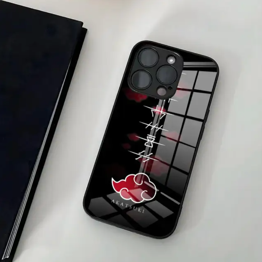 Coque de téléphone Naruto Logo nuage seul iPhone en TPU