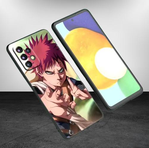 Coque Naruto Gaara en silicone pour Samsung Galaxy A