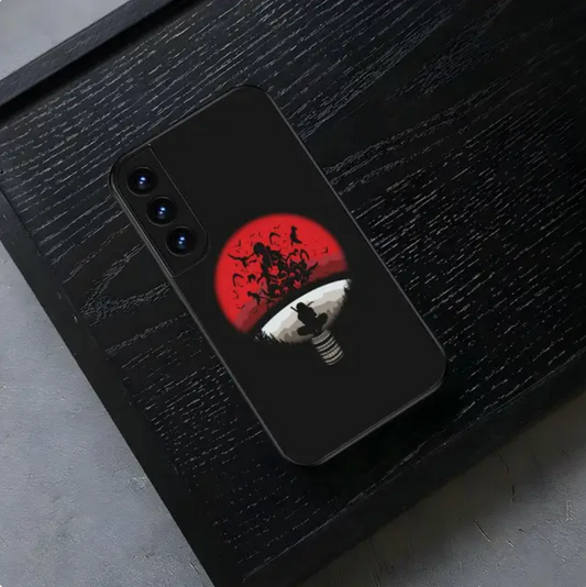Coque de téléphone Naruto Itachi Samsung Galaxy S en silicone