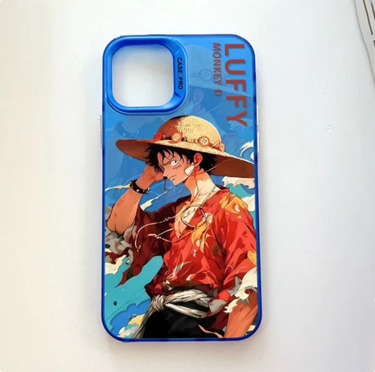 Coque One Piece Monkey D. Luffy en TPU pour iPhone