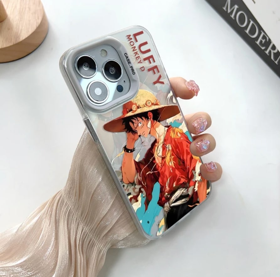 Coque One Piece Monkey D. Luffy en TPU pour iPhone