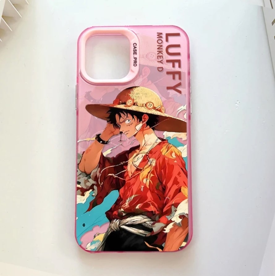 Coque One Piece Monkey D. Luffy en TPU pour iPhone