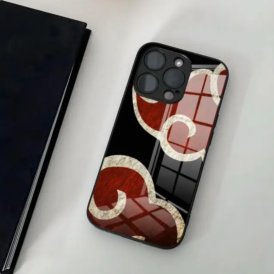 Coque de téléphone Naruto Logo Akatsuki iPhone en TPU