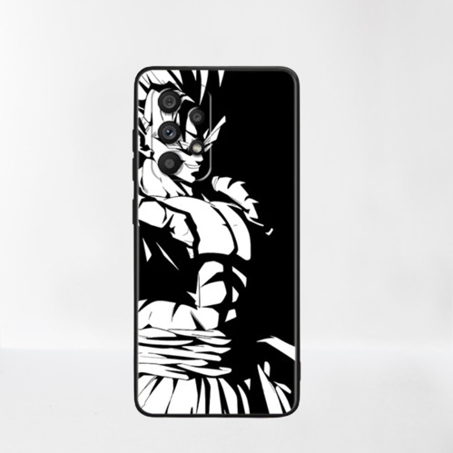 Coque Dragon Ball Gogeta Samsung Galaxy A en silicone