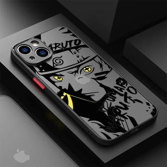 Coque Naruto en silicone pour iPhone